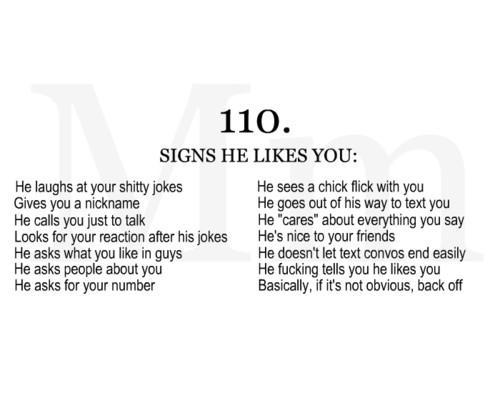 Is he interested in me quiz for adults